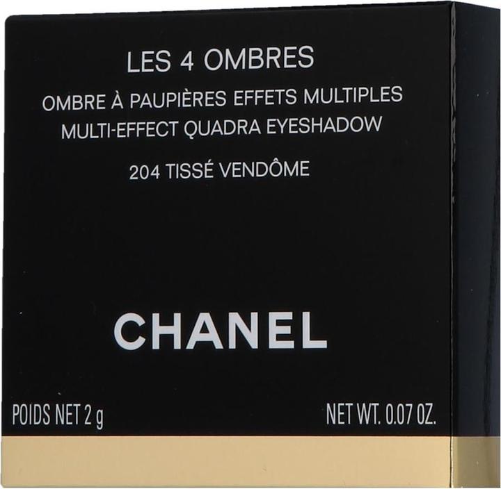 Actual product image Chanel Les 4 ombres 204 Tisse Vendome (204 Tisse Vendôme)