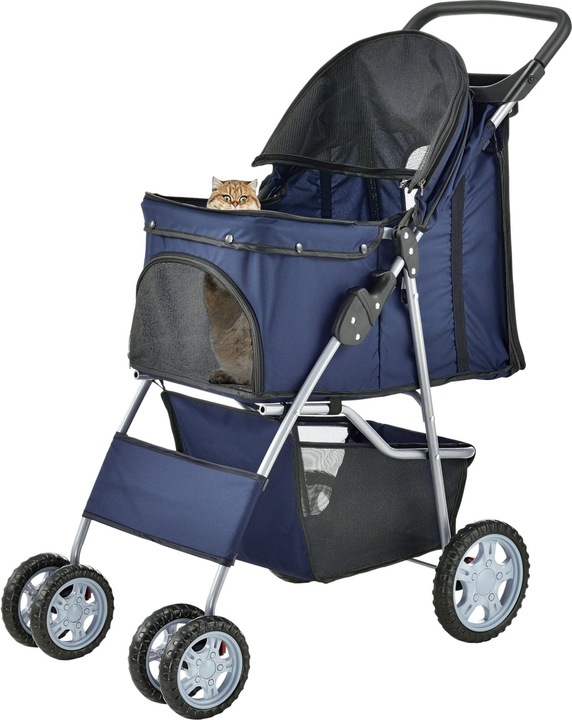 Actual product image Pro-Tec Buggy Niceville (Dog, Small animal, Cat, Lockable, Breathable, Can be opened completely, Foldable)