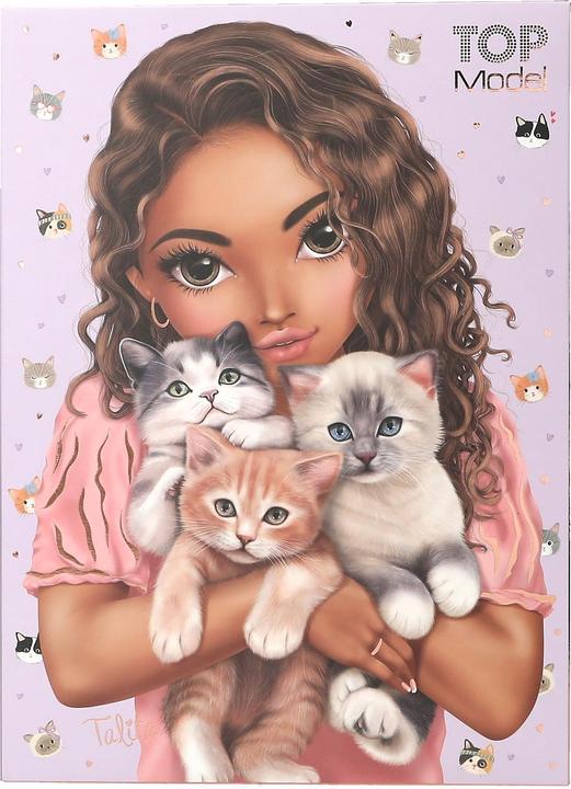 Actual product image Magni DEPESCHE TOPModel Briefpapier CAT LOVE (38 pcs.)