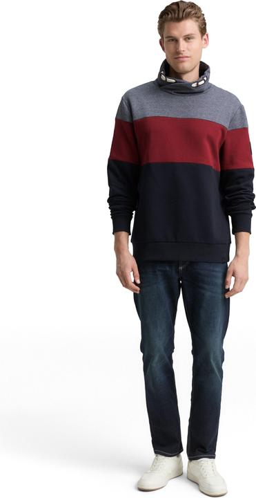 Produktbild Tom Tailor Snood Sweatshirt with Colour Blocking (L, M)
