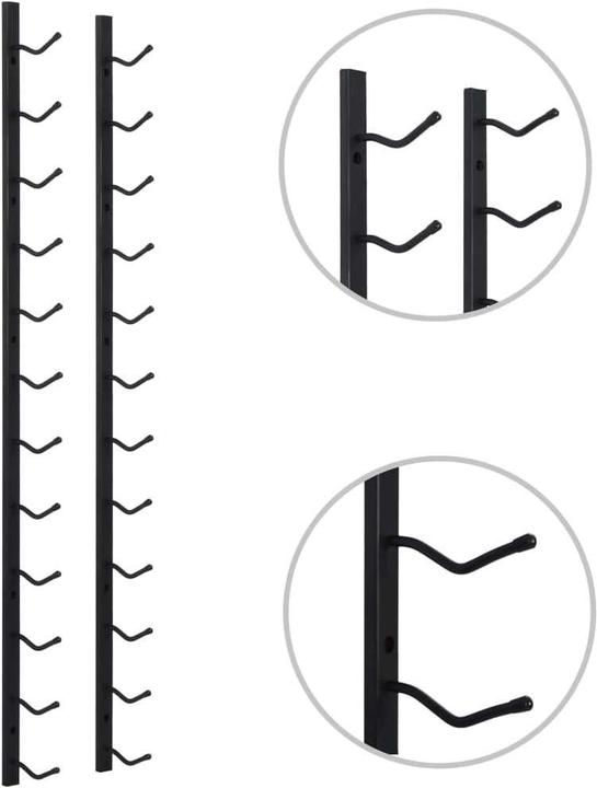 Image du produit vidaXL Ev (19 x 11 x 120 cm, 12 Fl.)