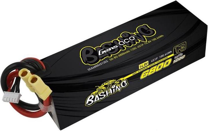 Produktbild Gens Ace RC-Akku LiPo 6800 mAh 14.8 V 120 C (14.80 V, 6800 mAh)