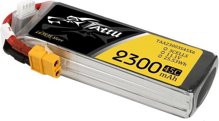 Produktbild Tattu RC-Akku LiPo 2300 mAh 11.1 V 45C (11.10 V, 2300 mAh)