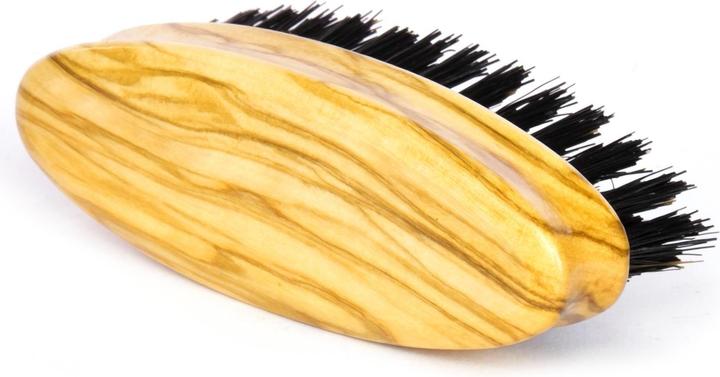 Produktbild Bartbürste oval Olivenholz
