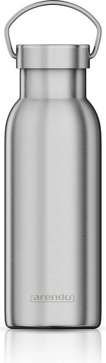 Produktbild Arendo Thermosflasche 500ml, Isolierflasche Edelstahl, doppelwandig, Griff, Thermo Trinkflasche, BPA-frei (0.50 l)