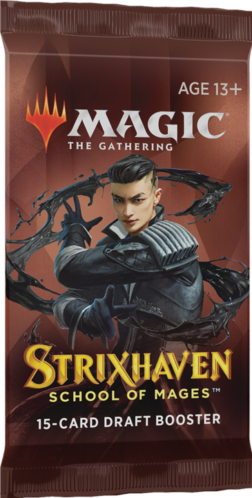 Immagine prodotto Magic the Gathering Scuola di maghi di Strixhaven - Booster Pack Draft (Inglese, Pacchetto Booster)