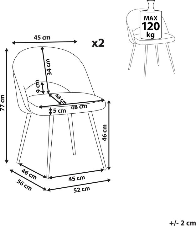 Image du produit Beliani Onaga
