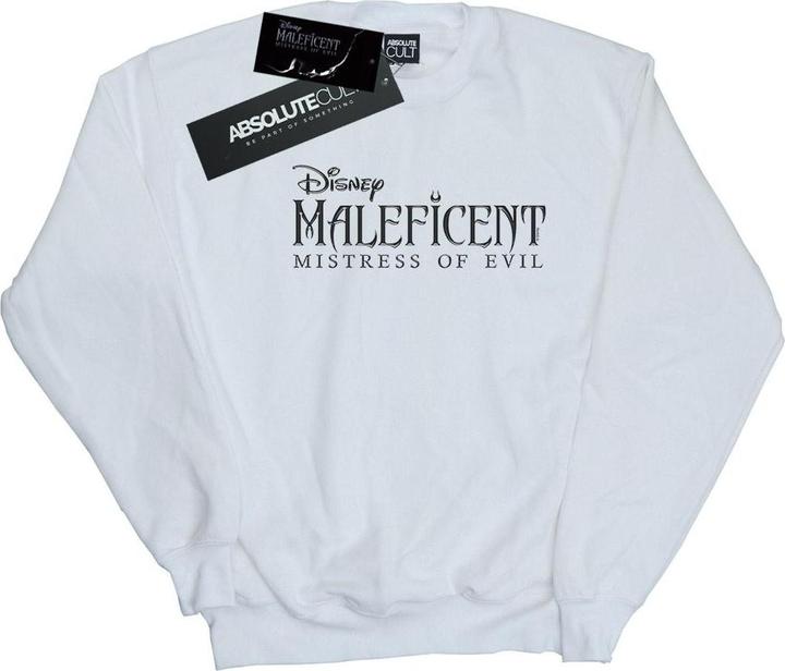Disney Maleficent Mistress Of Evil Logo Sweatshirt Mädchen (116)