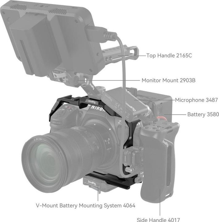 Produktbild SmallRig 3940 Cage For Nikon Z 8 (Cage)