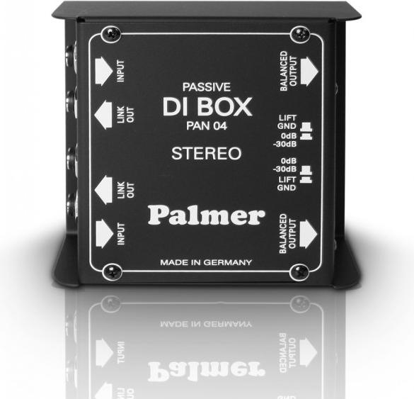 Actual product image Palmer Audio Passive DI Box 2-channel Pro PAN (DI box)