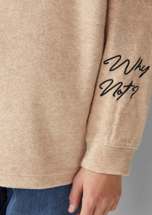 Produktbild s.Oliver T-Shirt Warmes Longsleeve mit Struktur in Oversize (146, 152)