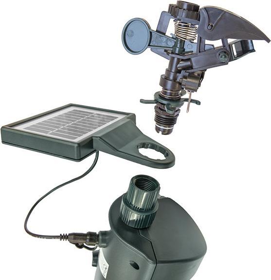 Actual product image KobreTec Water jet animal deterrent solar-powered with motion sensor