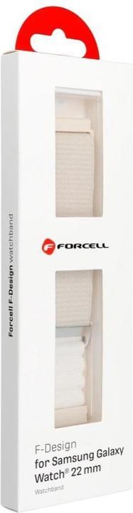 Image du produit Forcell Strap F-DESIGN FS05 strap for SAMSUNG Watch 22 mm star light (Polyester)