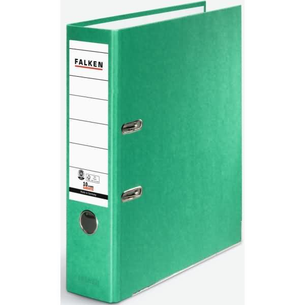 Produktbild Falken Ordner Recycolor Rückenbreite: 80 mm Verwendung für Papierformat: DIN A4 (A4, 80 mm, 1 Stück)