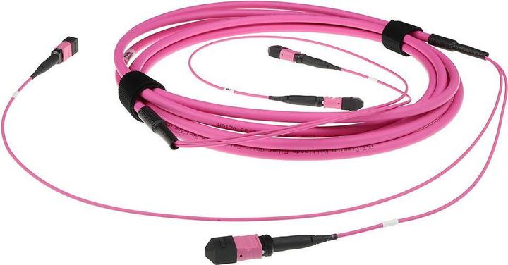 Produktbild ACT 20 meter Multimode 50/125 OM4(OM3) polarity A fiber trunk cable with 2 MTP/MPO female connectors (20 m)