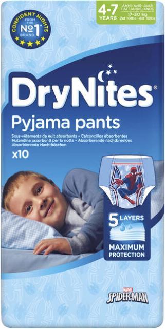 Actual product image Huggies dry nites (Size M, Pack, 10 pcs.)