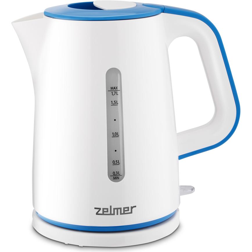 Zelmer ZCK7620B Wasserkocher, Wasserkocher, Blau, Weiss