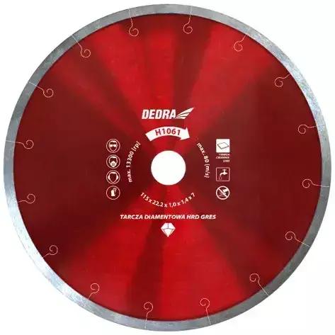 Dedra, Sägeblatt, Scheibe HRD GRES ultradünn für Hartkeramik 125x22,2 mm (H1062)