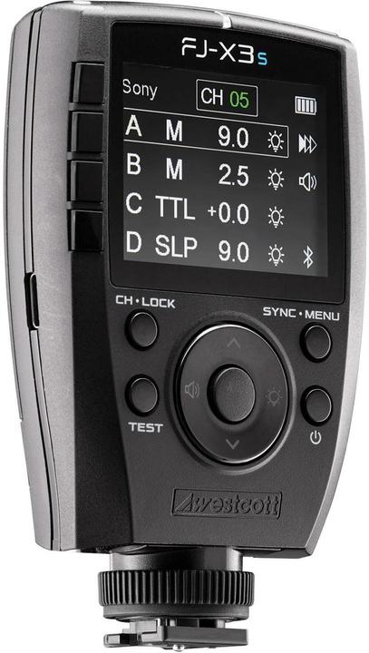 Productafbeelding Westcott FJ X3s draadloze flitser met Sony cameravoet (Bluetooth, Radio)