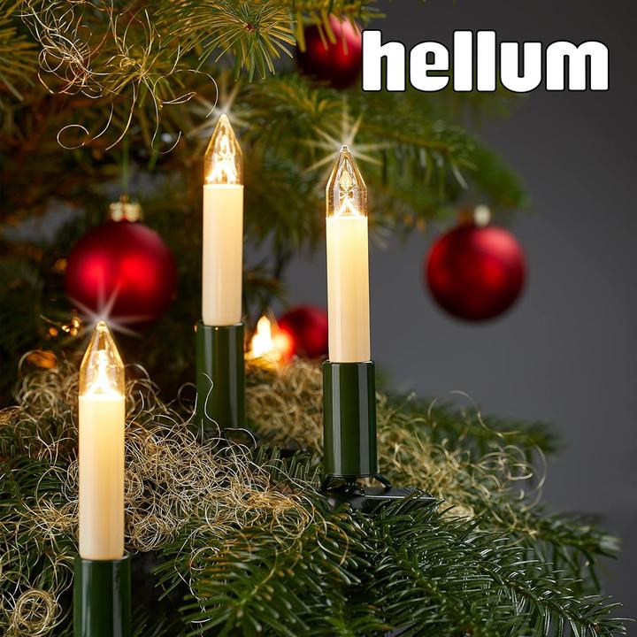 Produktbild Hellum LED Filament Schaftkerzenkette 20flg aussen (22 m)