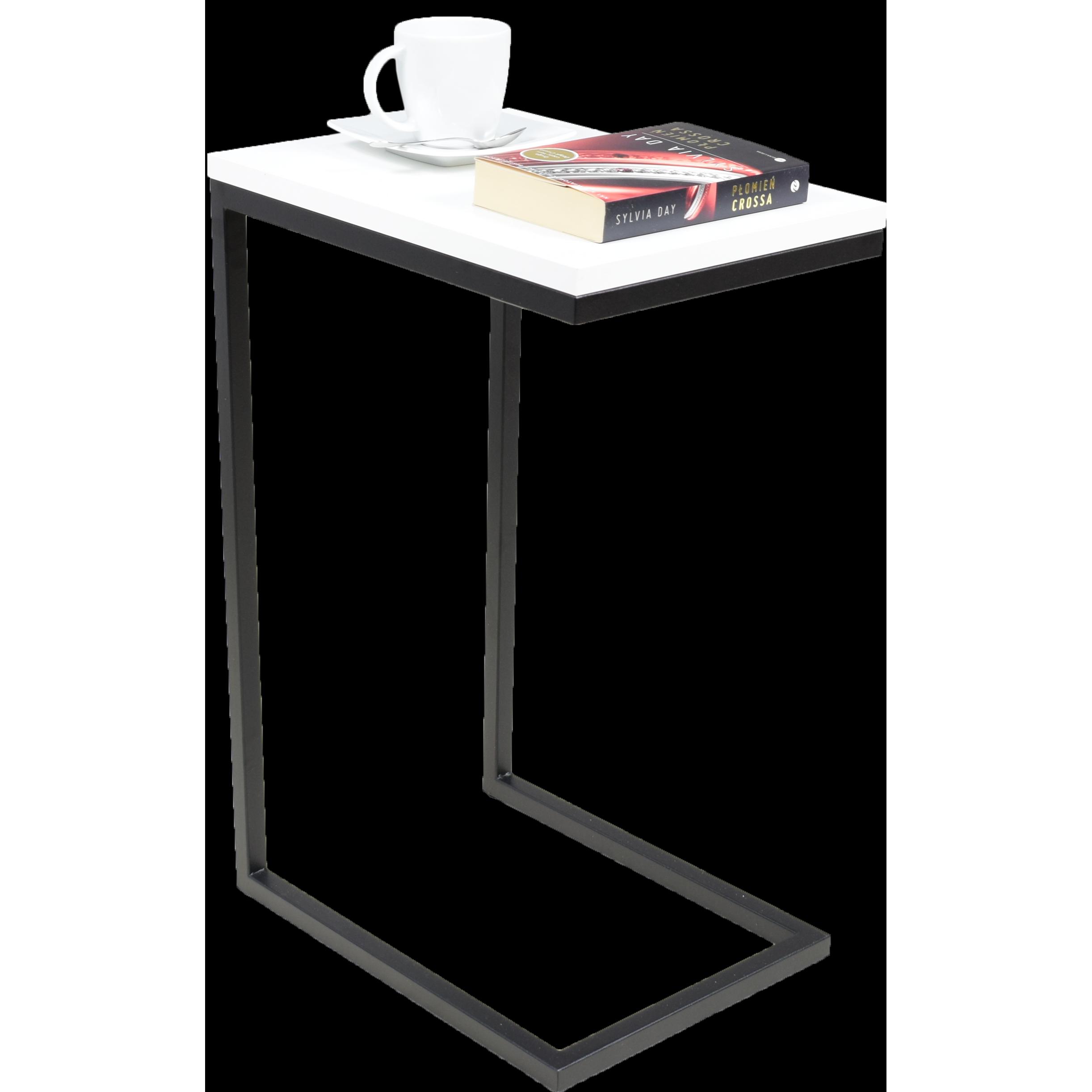 ADRK Furniture, Couchtisch + Beistelltisch, Laptoptisch Spark (40 x 30 x 62 cm)