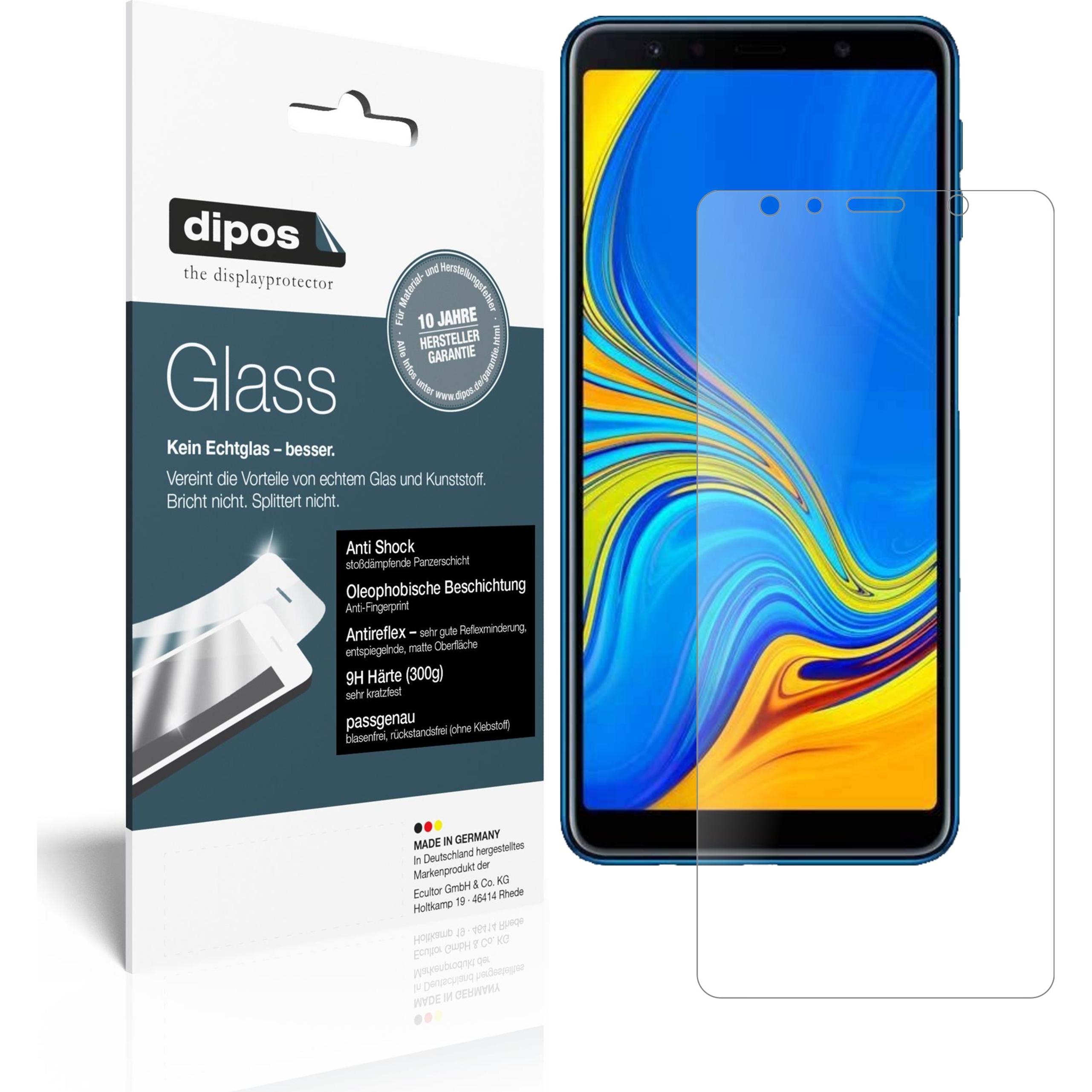 Dipos Displayschutz Anti-Shock (2 Stück, Samsung Galaxy J4 Core (2018)), Smartphone Schutzfolie, Transparent