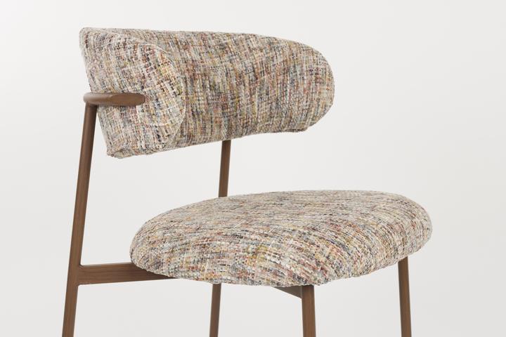Image du produit White Label Living Chair Claes Multicolour