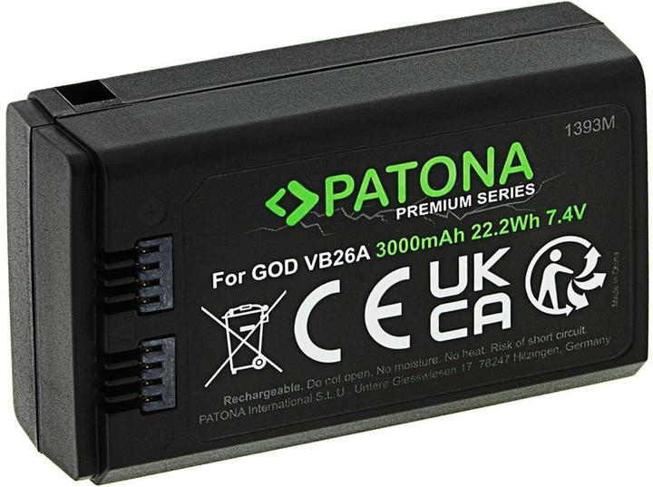 Productafbeelding Patona Premium batterij Godox VB26A V1-serie (Batterij van de camera)