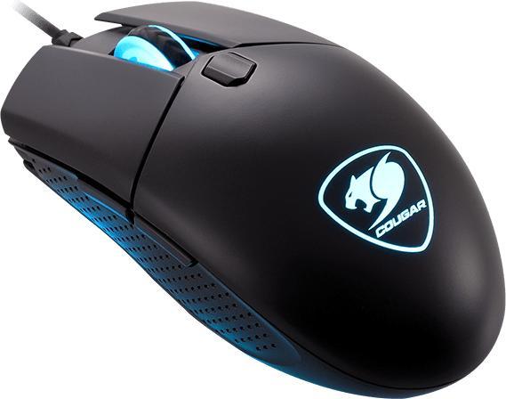 Actual product image Cougar DEATHFIRE EX keyboard USB QWERTY Black (DE, Cable)