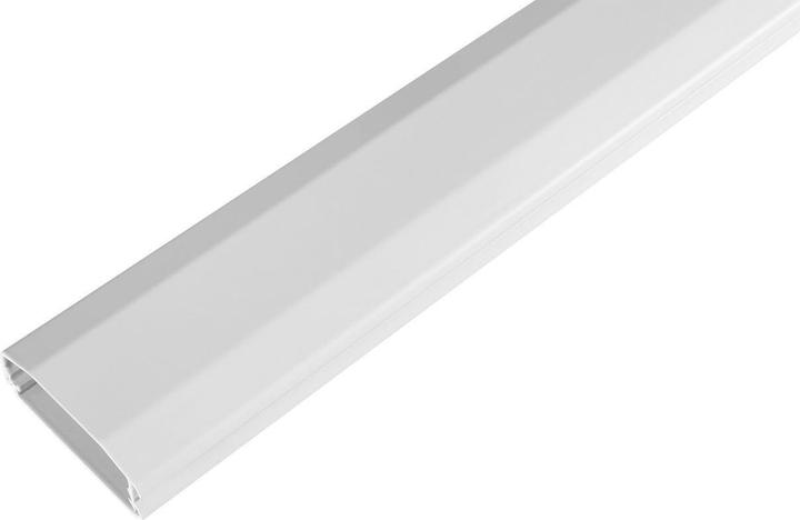 Vivolink Aluminium kabelhoes wit (Kabelkanaal, 110 cm)