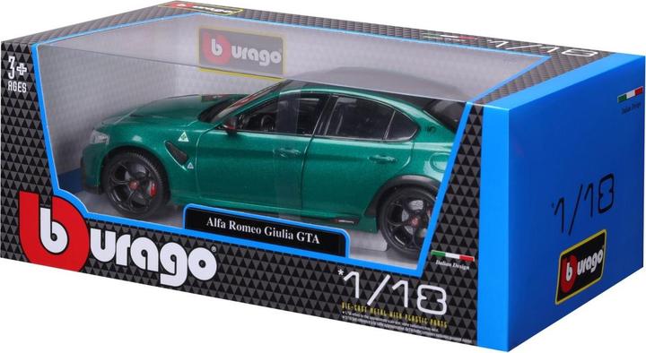 Produktbild Bburago 928814.004 bburago- Alfa Romeo Giulia GTA 20020 1:18 verde