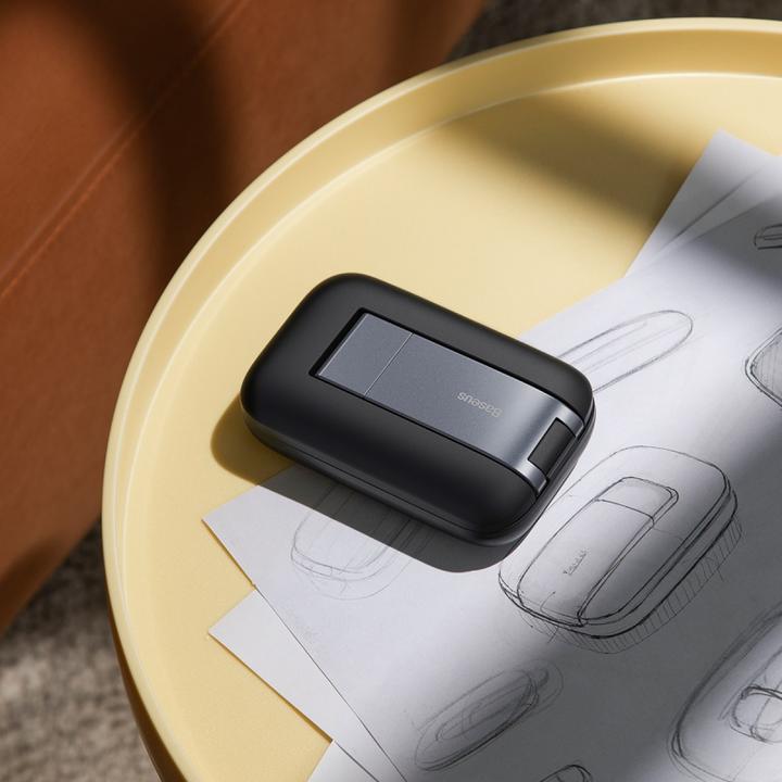 Actual product image Baseus Folding Phone Stand (black)