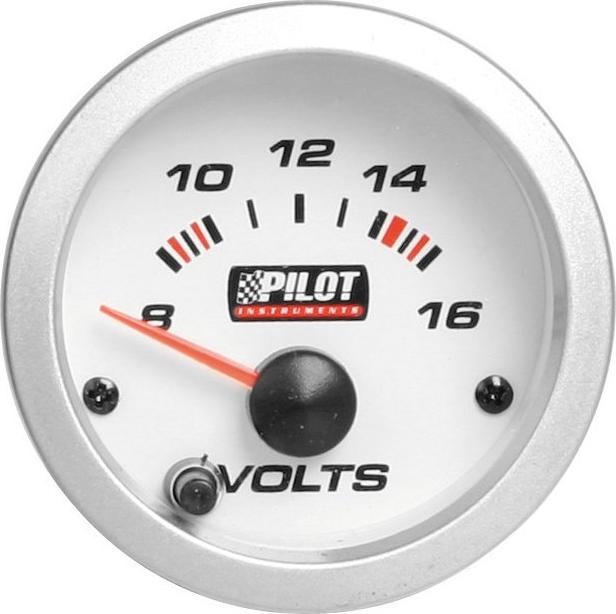 Image du produit Lampa Instrument Voltmètre - 52 mm - LED 7 couleurs