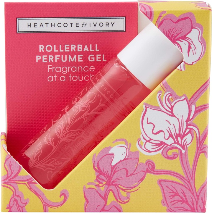 Actual product image Heathcote & Ivory Perfume Roller Florals - Sweet Pea & Honeysuckle, 10ml (Eau de parfum, 10 ml)