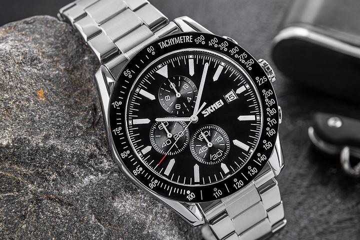 Immagine prodotto Skmei 9253SIBK Herrenuhr + BOX