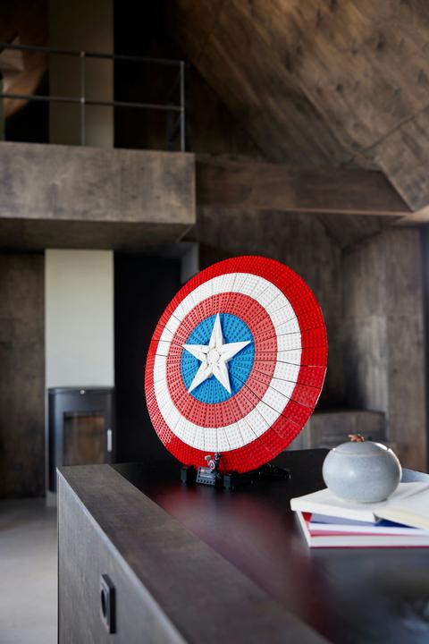 Produktbild LEGO Captain Americas Schild (76262, LEGO Marvel)