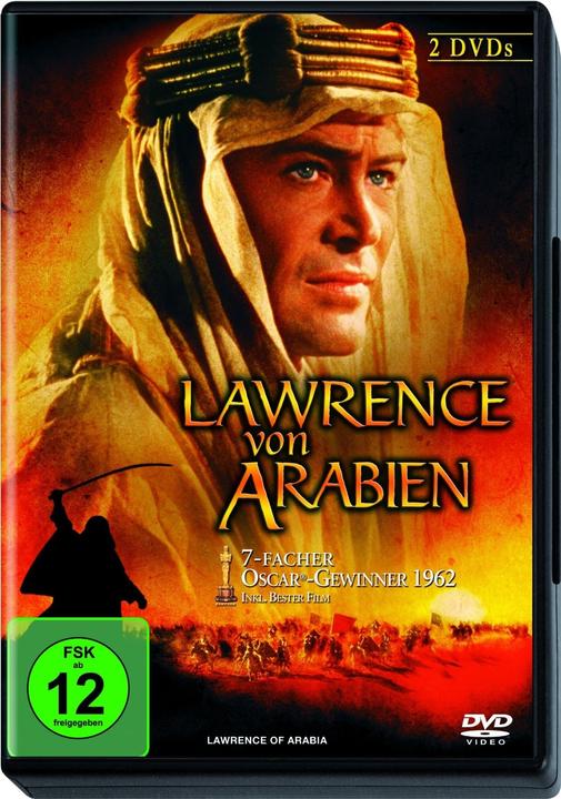 Actual product image Lawrence of Arabia (DVD, 1962, German, Spanish, English)