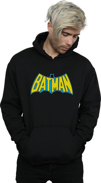 Actual product image Mens Batman Retro Logo Hoodie (L)