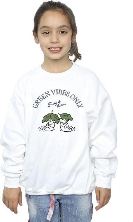 Produktbild Disney Chip 'n Dale Green Vibes Only Sweatshirt Mädchen (128)