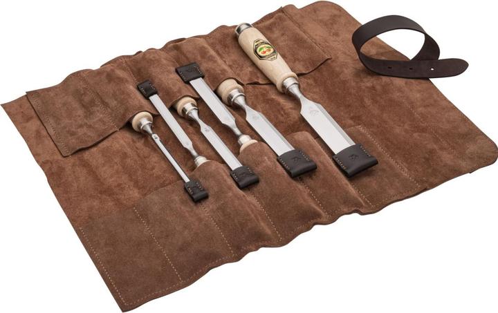 Kirschen Chisel set 6-piece leather case 6-10-12-16-20-26 (26 mm)