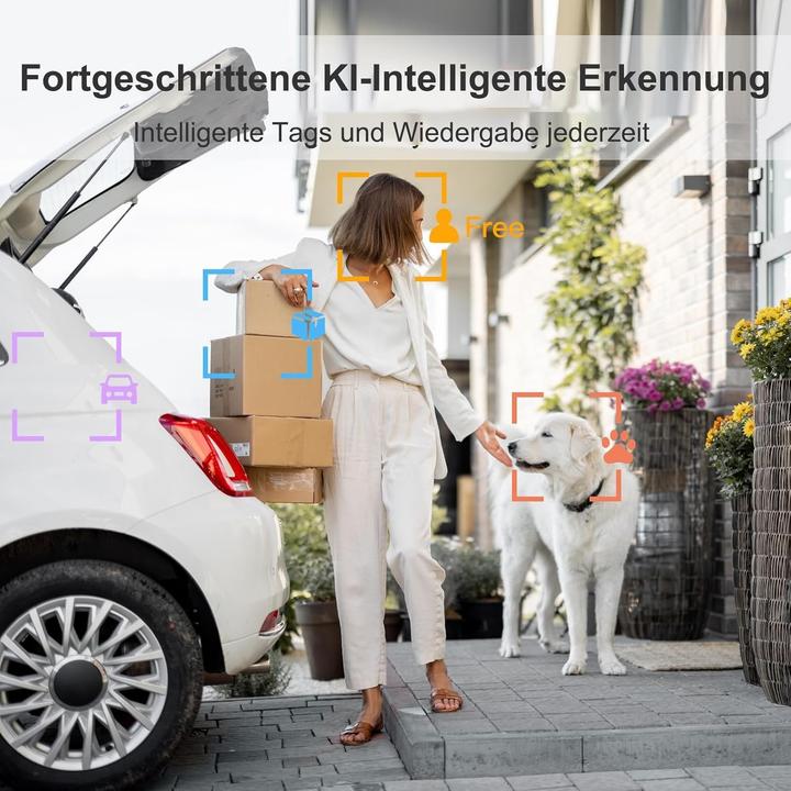 Produktbild Arenti GO2T+SP2-EU WLAN IP Überwachungskamera 2304 x 1296 Pixel (2304 x 1296 Pixels)