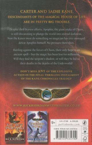 Produktbild The Kane Chronicles: The Serpent's Shadow (Englisch, Rick Riordan, 2013)