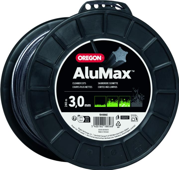 Actual product image Oregon Nylium mowing thread (Weed whacker, Trimmer line + line spool)