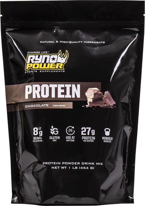 Actual product image Ryno Power Chocolate Protein Powder (Chocolate, 10 pcs., 450 g)