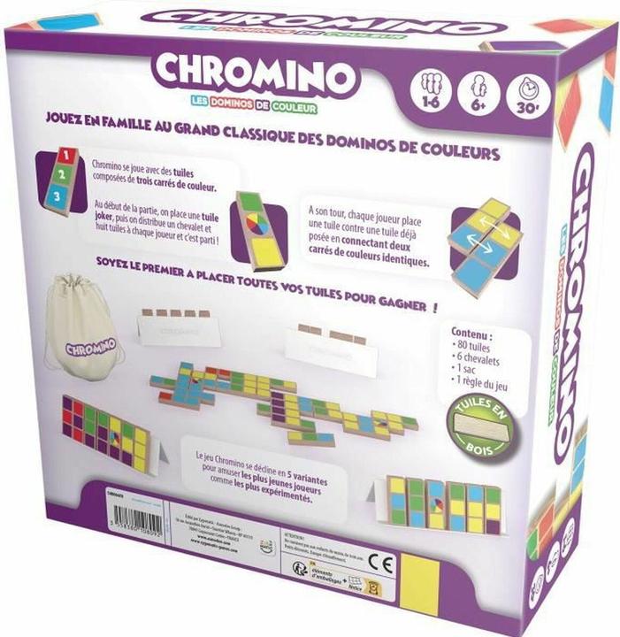 Asmodée Jeu - Chromino (Französisch)