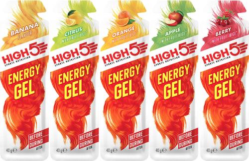 Actual product image High5 Energy Gel (Fruit mix, 20 pcs., 800 g)