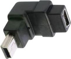 Produktbild Delock USB Adapter Mini-B zu Mini-B, 90ø gewinkelt (USB 2.0)