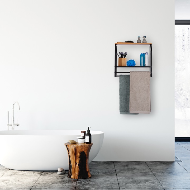 Produktbild Relaxdays Wandregal (45.5 x 23 x 41.5 cm)