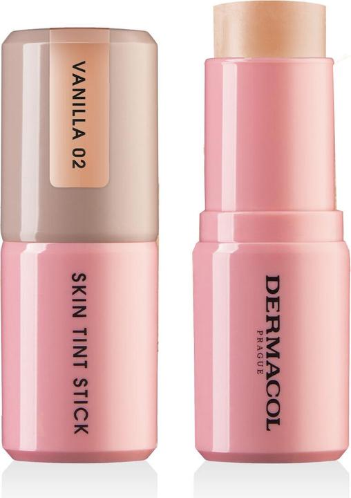Actual product image Dermacol - Lightweight hydrating makeup stick (Skin Tint Stick) 15 g - Shade: 02 Vanilla (Vanilla)