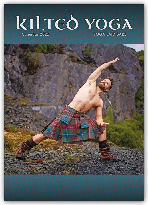 Immagine prodotto Calendario Kilted Yoga 2024 - Poster A3 (297 x 420 mm)